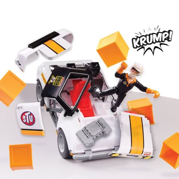Crash Racing Car - BANDAI - Stuntman Stu - COSS8200