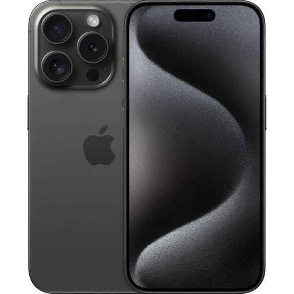 iPhone 15 Pro 1TB svart titan