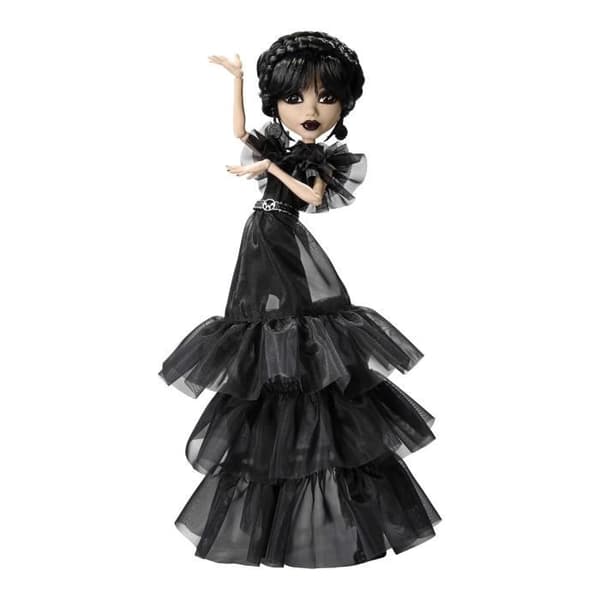 Monster High - onsdag Addams Balklänning - Docka - Monster High - HXJ03