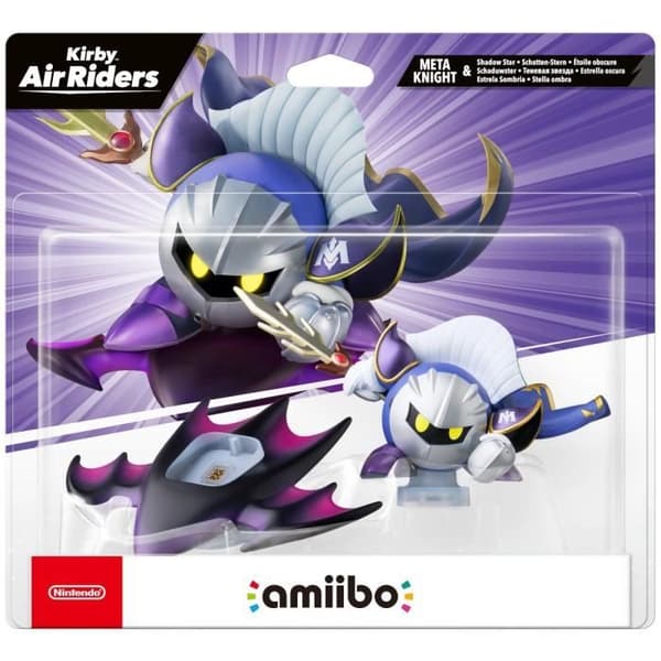 Amiibo-figur - Meta Knight & Dark Star  Kirby-samlingen