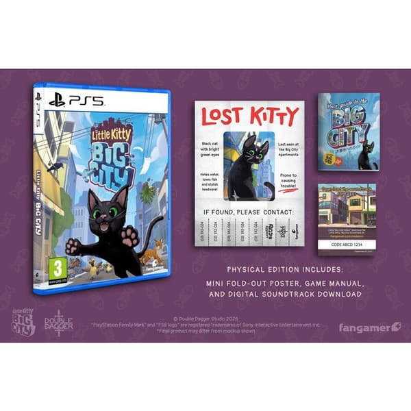 Little Kitty Big City - PS5-SPEL