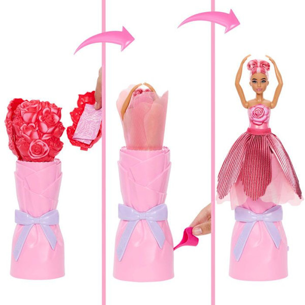 BLOMST POP ROSA RÖD
