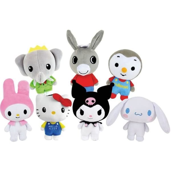 Samlarplysch My Melody - JEMINI - HELLO KITTY - Kid'collect +/- 13 cm