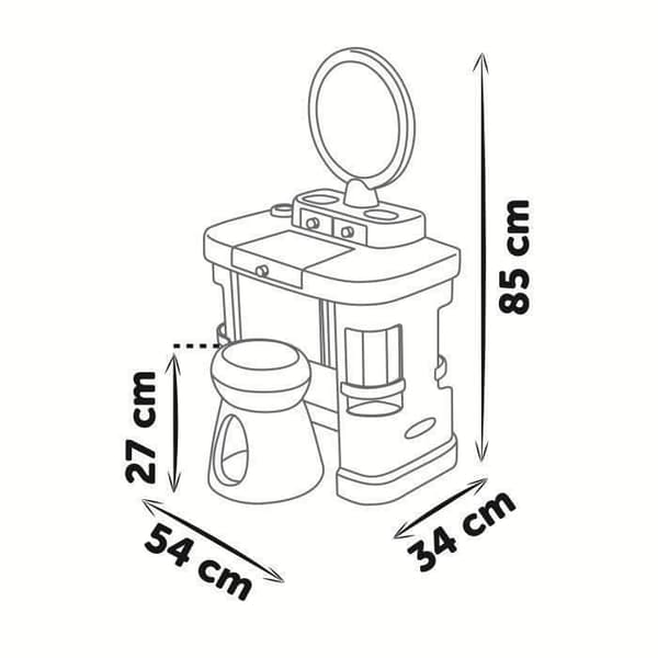 SMOBY - Min skönhetsfrisör - från 3 år