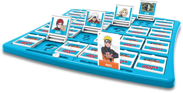 VEM ÄR DET? Naruto Shippuden - Brädspel - VINNANDE TRÄK - Ålder 8+