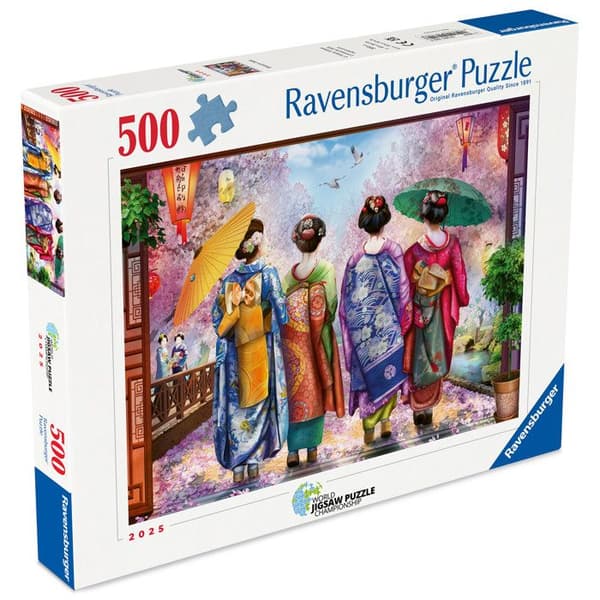 Ravensburger - 500-bitars pussel - Blomstervandring - Vuxna och barn från 12 år - Premiumkvalitetspussel - 12001702
