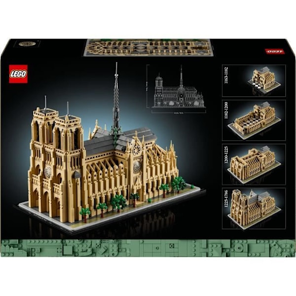 LEGO Architecture 21061 Notre-Dame de Paris - Byggsats för vuxna