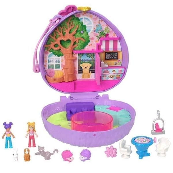 CAFE DU HERISSON BOX - POLLY POCKET - HRD37 - POLLY POCKET MINIDOLL COMPACT Box