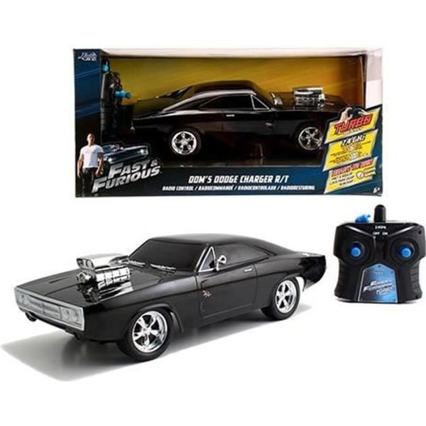 FAST &amp; FURIOUS Dodge Charger Radiostyrd 1/24