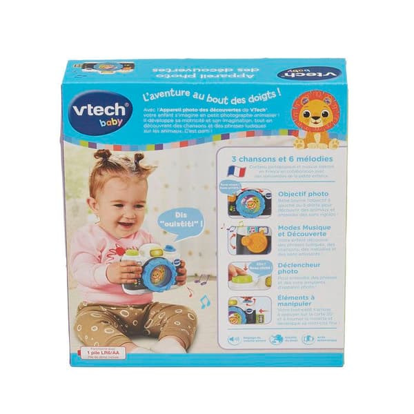 VTECH BABY - DISCOVERY-KAMERA - Flerfärgad