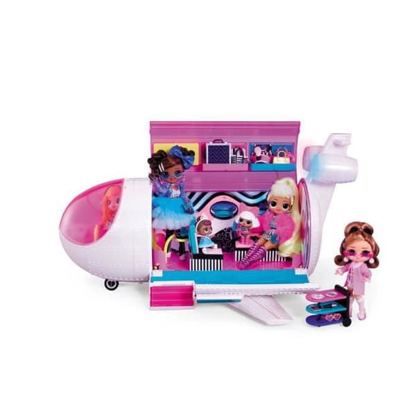 LOL Surprise OMG - Flygplan - Lekset, tillbehör och dockor