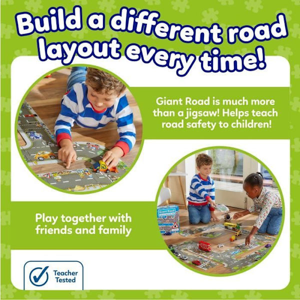 Giant Road Road - Pussel - ORCHARD - 20 stora utbytbara bitar