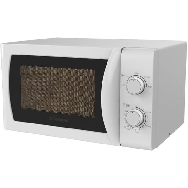 CMW20SMW Mono CANDY Idea mikrovågsugn - 20L - MO: 700W - Mekaniskt gränssnitt - 5 effektnivåer - Vit
