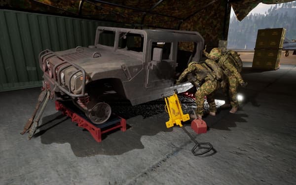 Militär logistiksimulator  PS5-spel