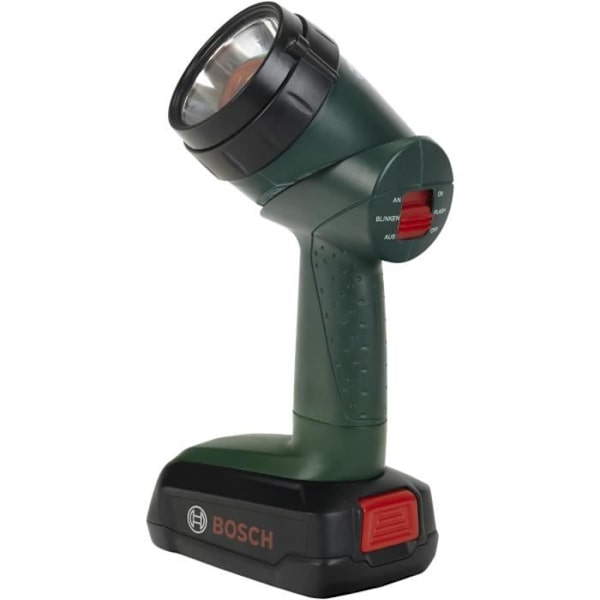 Bosch elektronisk ficklampa - KLEIN - 8448 - 2 driftlägen och 4 filter - 3 års garanti Svart, Grön