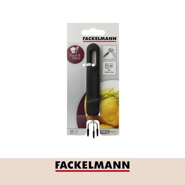 Potatisstöt med dubbel spak och 3-stiftsgaffel - FACKELMANN - För potatis