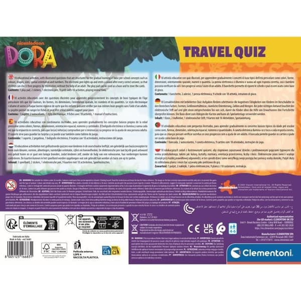 CLEMENTONI - Pedagogiskt skrivbord - Dora