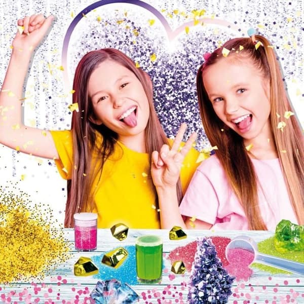 Glitter Discovery - Vetenskapskit - I'M A GENIUS POCKET - Glittermaterial