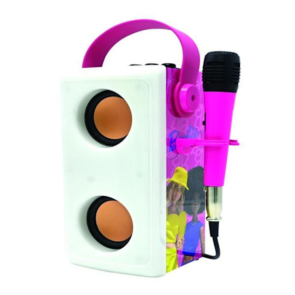 Kraftfull Barbie upplyst Bluetooth-högtalare med mikrofon
