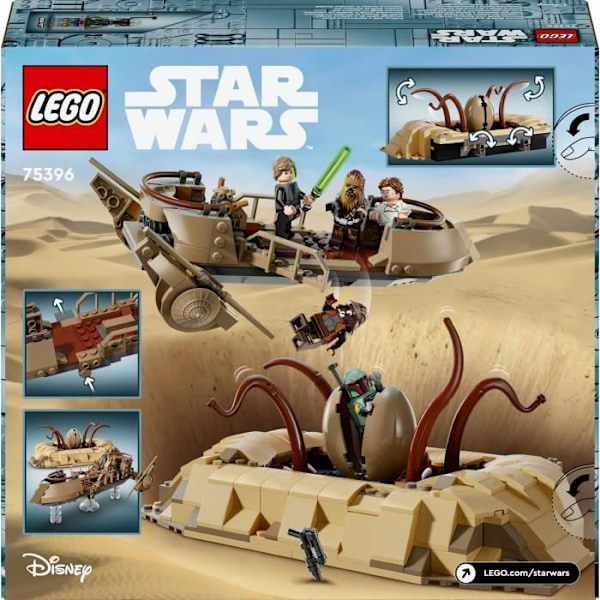 LEGO Star Wars 75396 The Desert Skiff and the Sarlacc Pit - Samlarset