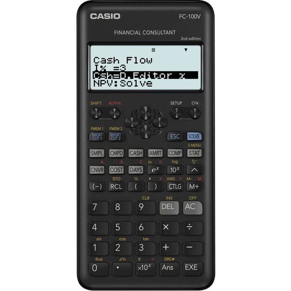 Casio FC-100V kalkylator