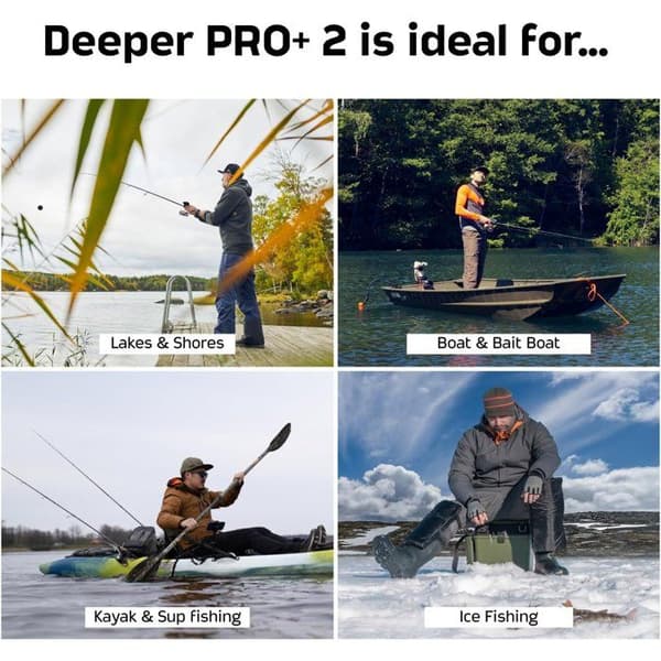 DEEPER Pro+ V2 - Bärbart ekolod