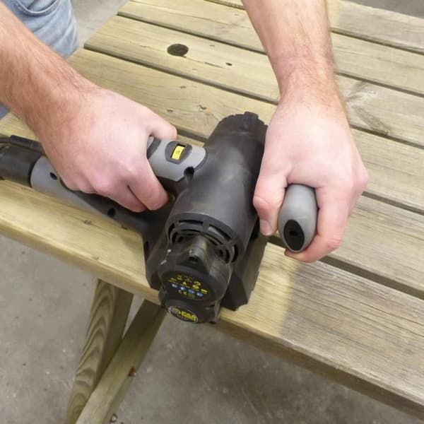Kompakt renovering 420W slipande klaffborste Ø80mm