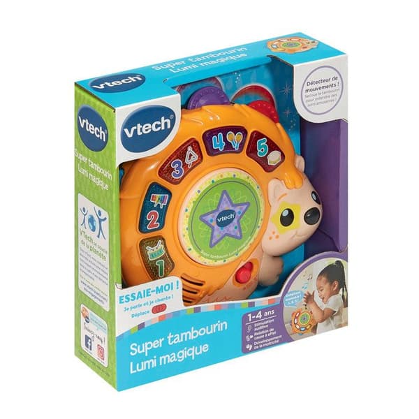 VTECH BABY - SUPERMAGISK LJUSTRUMMA - Flerfärgad
