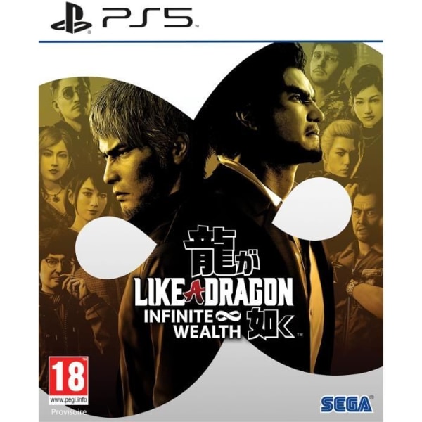 Like A Dragon Infinite Wealth - PS5-spel