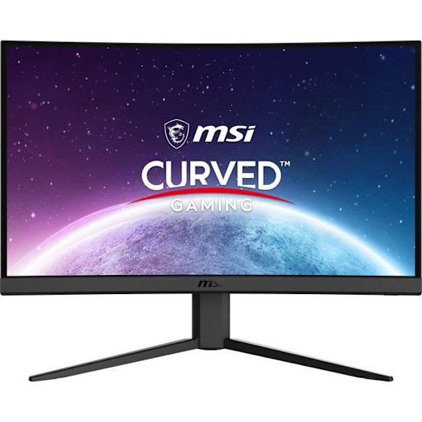 Skärm Gamer Curved - MSI - G24C4 E2 - 24 FHD - VA panel - 180Hz - 1ms - Adaptiv synk - 2 HDMI 1 DP