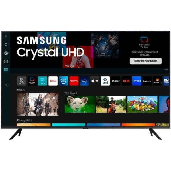 LED-TV - SAMSUNG - 43AU7020 - 43'' (108 cm) - Crystal UHD 4K 3840x2160 - HDR - Smart TV - Gaming HUB - 3xHDMI