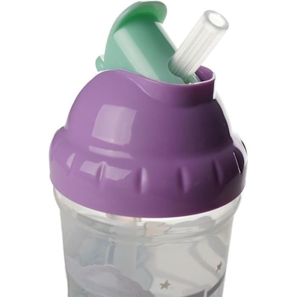 Halmkopp - THERMOBABY - 295 ml - Läcksäker - Lilo & Stitch