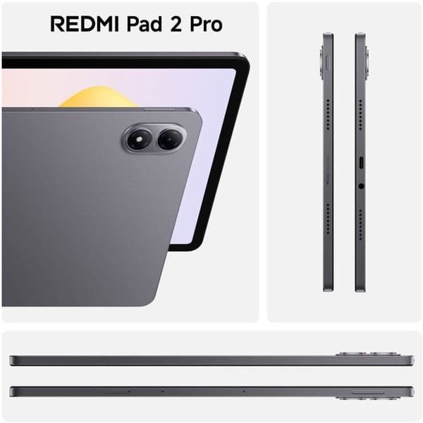 XIAOMI - Pack Redmi Pad 2 Pro + Tangentbord - 12.1 - 6 / 128 GB - Grå