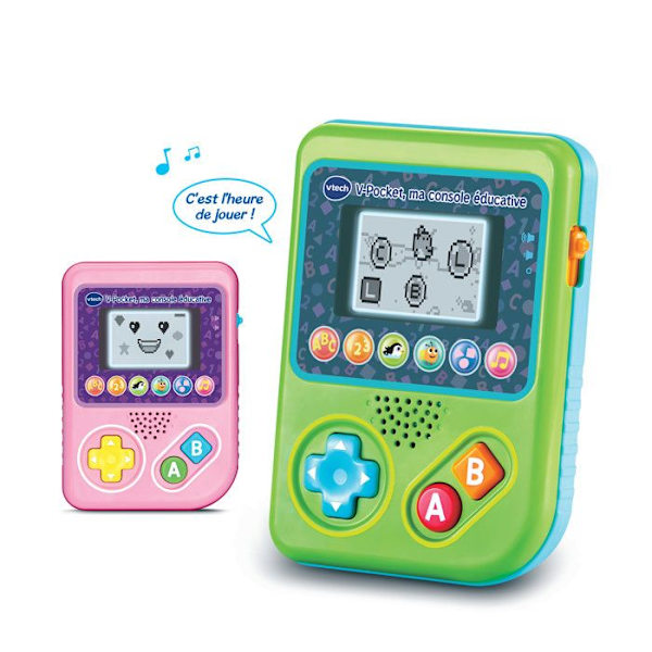 VTECH - V-POCKET, MIN UTBILDNINGSKONSOLL - Grön