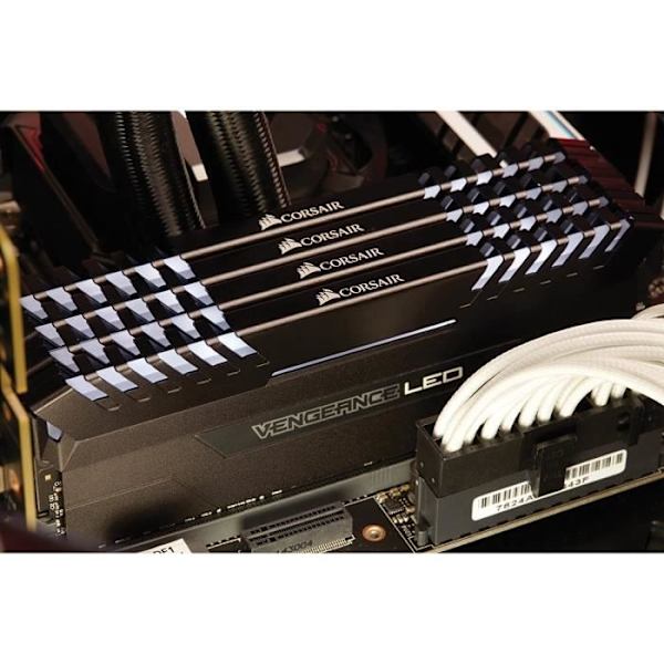 CORSAIR PC Memory Vengeance LED - DDR4 - Kit 64GB (4 x 16GB) - 3000 - C15