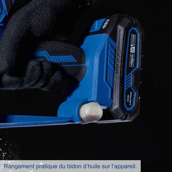 SCHEPPACH C-PS100-X sladdlös trädgårdssåg - SET S - 20V IXES 2 Ah batteri + laddare
