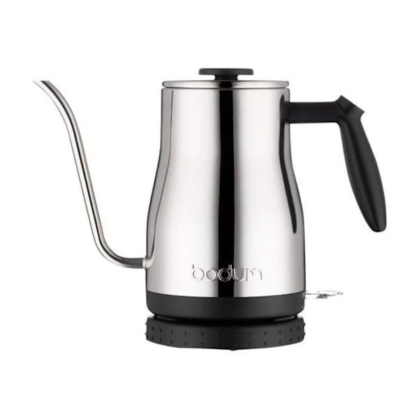 BODUM - BISTRO Elektrisk vattenkokare med lång pip, 1 200 W, 1,0 l, rostfritt stål