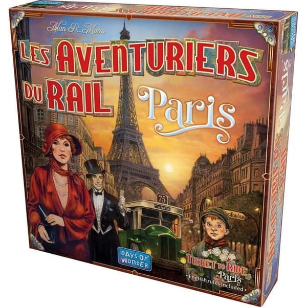 Rail Adventurers Paris - Asmodee - från 8 år och uppåt