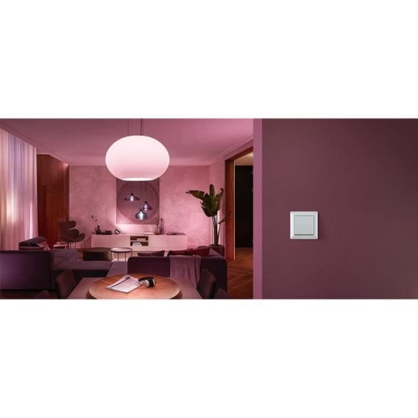 Philips Hue Wall Switch Module, White, arbetar med Alexa, Google Assistant och Apple HomeKit