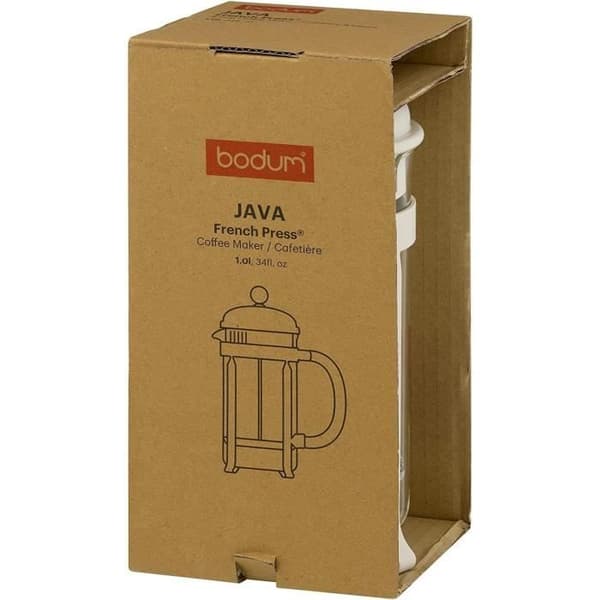 Bodum 1903-913 - KAFFEBRYGGARE - JAVA French Press Kaffebryggare Vit 0,35 L