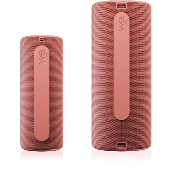 LoeWE - We. HEAR 2 Trådlös Bärbar Högtalare - Bluetooth - 60W - IPX6 - 17 timmars Batteritid - Korallröd