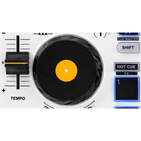 HERCULES DJControl Mix - Trådlös Bluetooth DJ Controller för smartphones (iOS och Android)