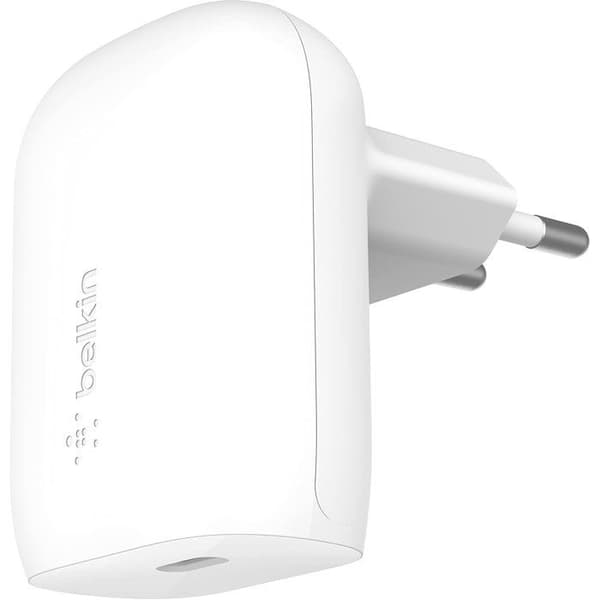 Väggladdare - BELKIN - USB-C - 30W - Vit