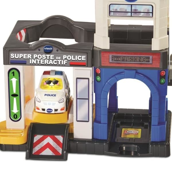 VTECH TUT TUT BOLIDES PRO SERIES - SUPER INTERAKTIV POLISSTATION (+ CHRIS, POLISLIÖTENANT)