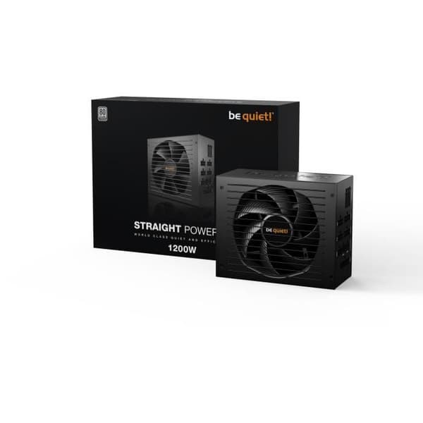 PC-nätaggregat - BE QUIET! - Straight Power 12 Platinum - 1200 W - 80 PLUS Platinum - Modulär