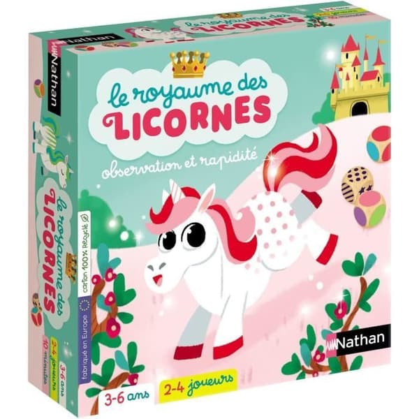 THE KINGDOM OF UNICORNS NATHAN - Brädspel