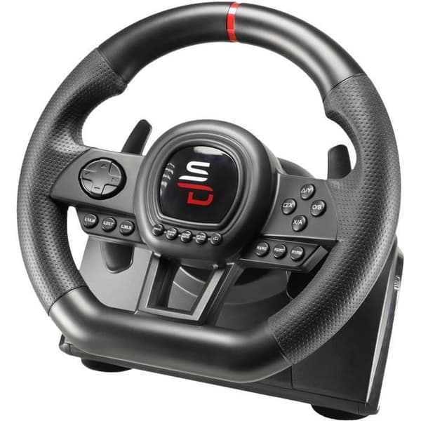 Racingratt - SUPERDRIVE - SV650 - Med pedaler - Paddlar - Vibrationer - Multiplattform
