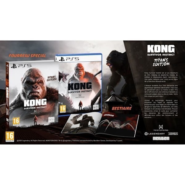 Kong: Survivor Instinct - Titans Edition - PS5-spel