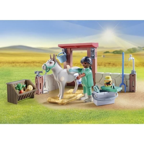 PLAYMOBIL 71471 Veterinär med husdjur