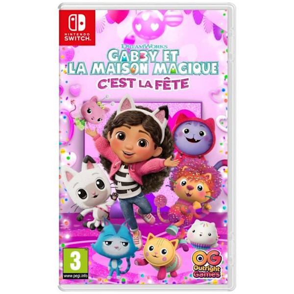 Gabbys dockhusfest - Nintendo Switch-spel
